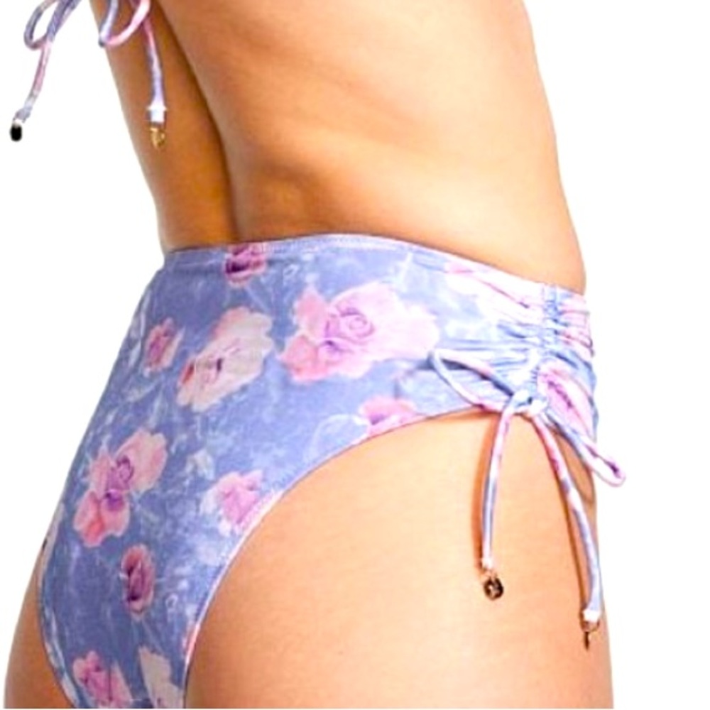 Victoria's Secret Floral Bikini - Lavender and Pink